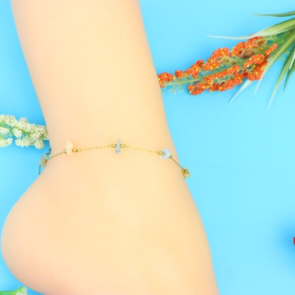 Elegant Handmade Anklet – Perfect for Women & Girls | Ideal Gift Option, DYC1844 - Picture 4 of 9